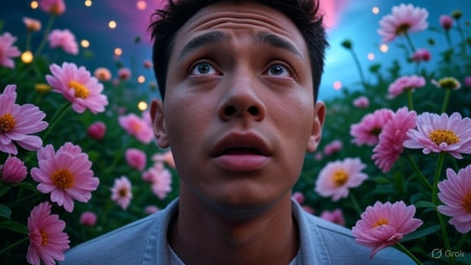 Man looking worried