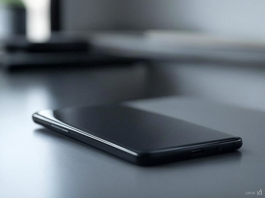 Sleek Samsung smartphone showcasing next-gen Galaxy AI technology.
