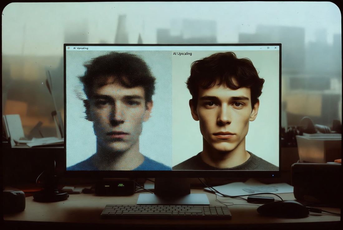 How does AI upscaling work