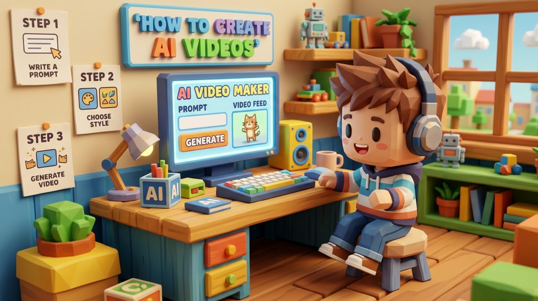 Како креирати вештачке интелигенције (AI) видео записе