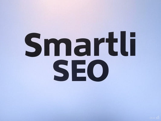 Smartli SEO logo showcasing AI-powered content innovation
