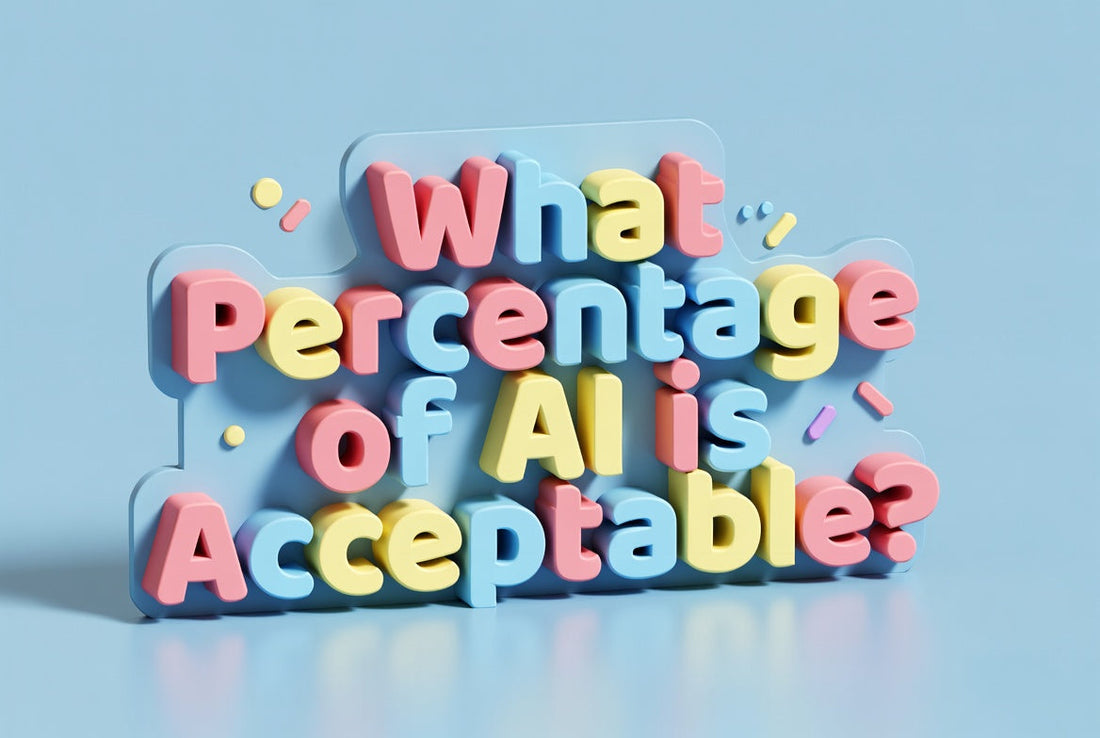 Qual è la percentuale di IA accettabile?