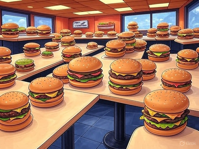 ama-burgers yonke indawo