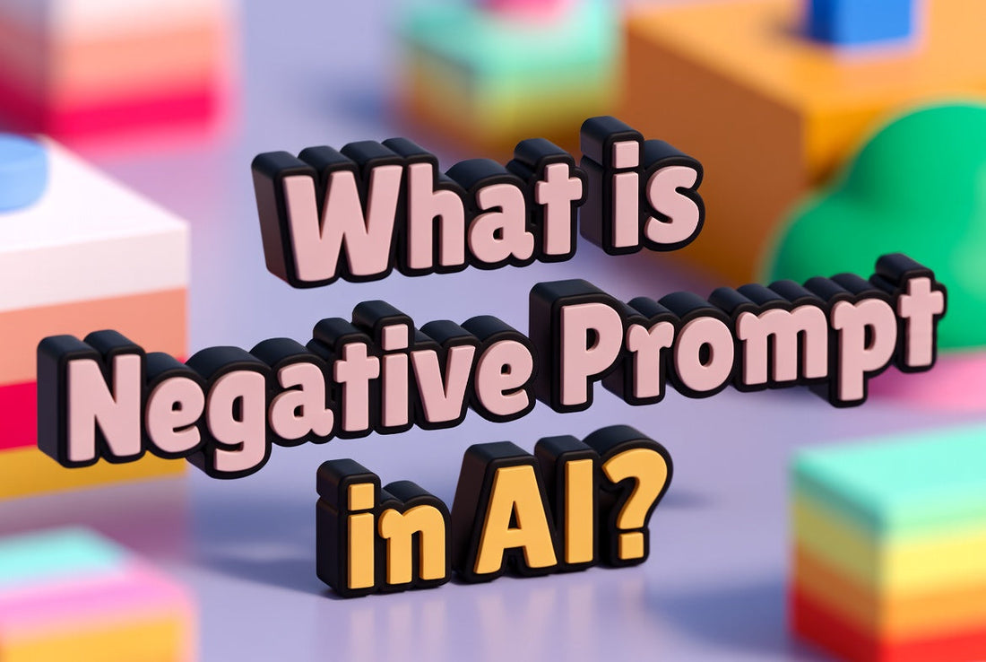Hvad er en negativ prompt i AI?