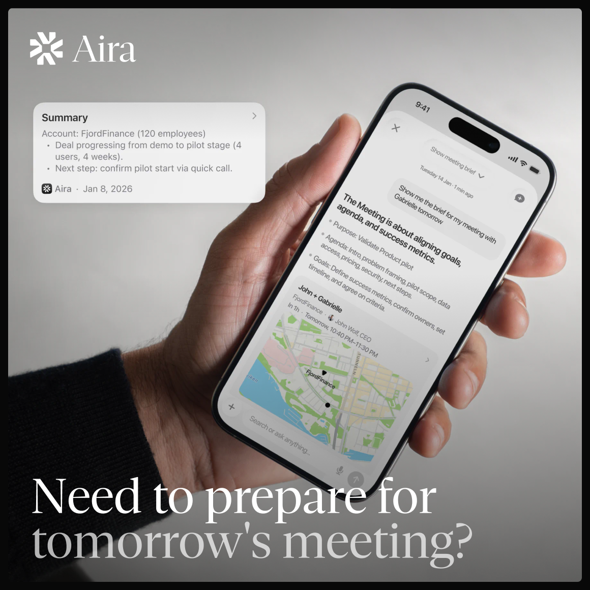 Աիրայի հանդիպման ամփոփում