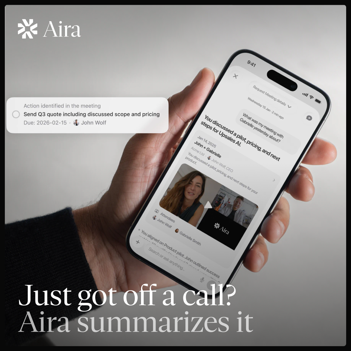 Aira AI Notetaker